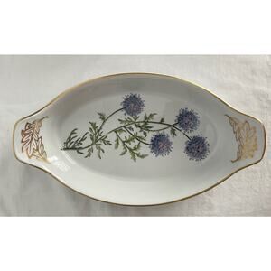 Spode Stafford Flowers Gilia Oval Baker Oven To Table Made In England